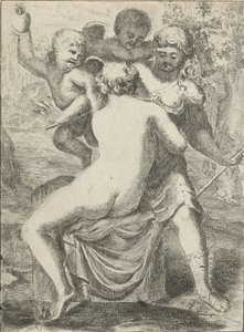 Jupiter séduit Callisto - Pieter van der Plas (II)