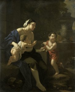Souffler des bulles - Pieter van der Werff (attributed to)
