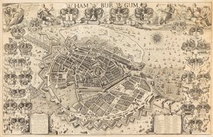 Carte de Hambourg - Pietersen