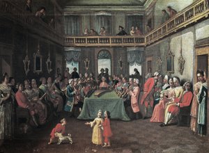 Concert dans une maison privée - Pietro (school of) Longhi