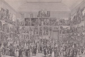 Exposition au Salon du Louvre en 1787