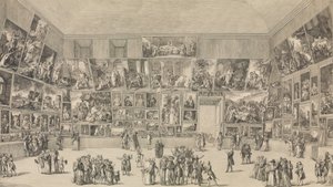 Vue du Salon de 1785