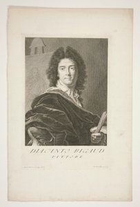 Portrait de Hyacinthe Rigaud - Pietro Antonio Pazzi