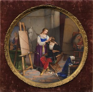 Raphaël et la Fornarina - Pietro Bagatti Valsecchi