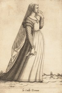 La Citella Romana, vers 1580 - Pietro Bertelli.