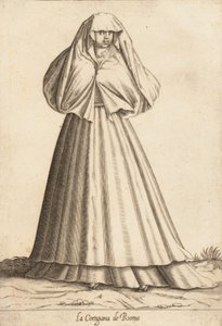 La Cortigiana de Roma, vers 1580 - Pietro Bertelli.