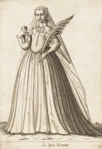 La Sposa Romana, vers 1580 - Pietro Bertelli.