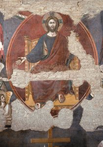 Le Jugement dernier : Christ triomphant. (détail) - Pietro Cavallini