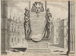 Palazzi di Roma de piu Celebri Architetti - Pietro Ferrerio