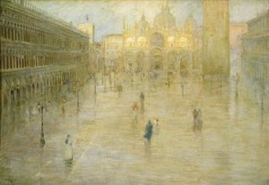 La Piazza San Marco, Venise - Pietro Fragiacomo