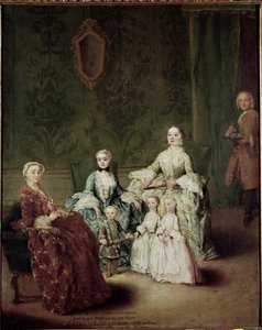 Portrait de la famille Sagredo - Pietro Longhi