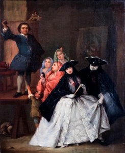 Le Charlatan, vers 1757 (huile sur toile)