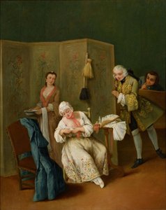 Le Gentleman indiscret - Pietro Longhi