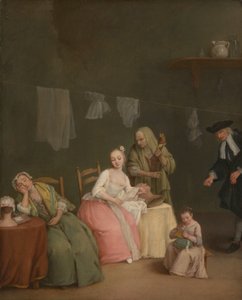La Lettre, 1746 - Pietro Longhi