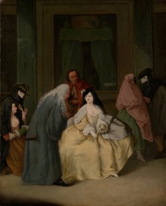 La Rencontre, vers 1746 - Pietro Longhi