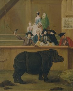 Le Rhinocéros, 1751 - Pietro Longhi