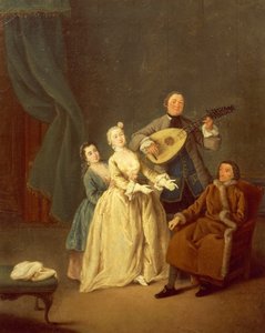 Le concerto ou la famille en concert - Pietro Longhi
