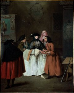 La diseuse de bonne aventure - Pietro Longhi