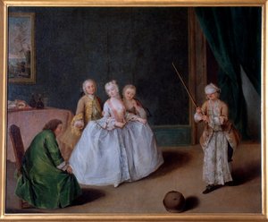 Le jeu du pot - Pietro Longhi