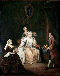 Le coiffeur - Pietro Longhi