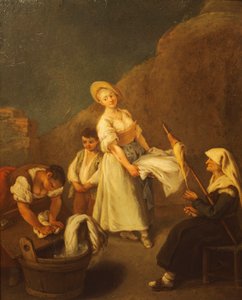 Les lavandières - Pietro Longhi