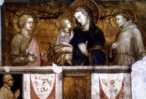 Madone et Enfant entre Saint François et Saint Jean l
