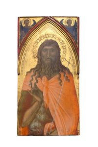 Saint Jean-Baptiste, c.1329 - Pietro Lorenzetti