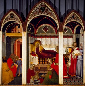 Triptyque de la Naissance de la Vierge