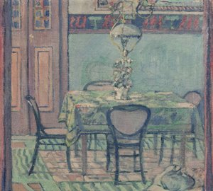 Intérieur, 1918 - Pietro Marussig