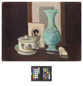 Nature morte avec pipe, 1926-28