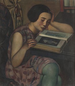 Jeune fille lisant, 1928