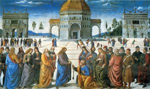 Remise des clés à Saint Pierre, 1481