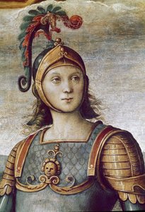 Horatius Cocles, détail de Force et Tempérance