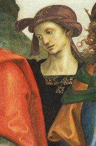 Jérémie, détail du Saint-Père avec prophètes et sibylles