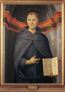 Saint Nicolas de Tolentino - Pietro Perugino