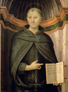 Saint Nicolas de Tolentino - Pietro Perugino