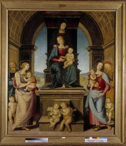 La famille de Sainte Anne - Pietro Perugino