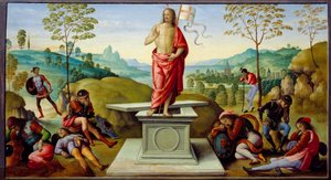 La résurrection du Christ - Pietro Perugino