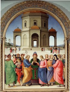 Le mariage de la Vierge - Pietro Perugino