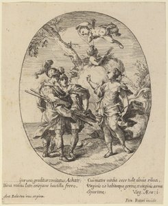 Vénus apparaissant à Achille - Pietro Rotari after Antonio Balestra