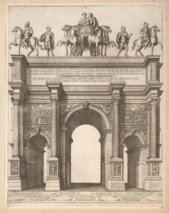 Arc de Septime Sévère à Rome - Pietro Sante Bartoli