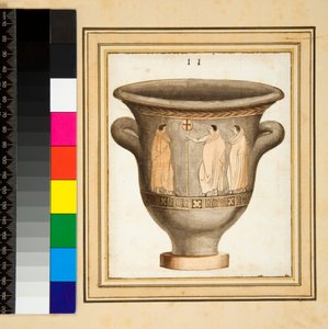 Un vase à figures rouges - Pietro Santi Bartoli