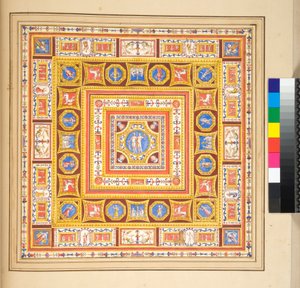 Conception pour une fresque de plafond - Pietro Santi Bartoli