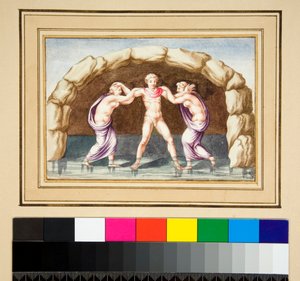 Hylas et les nymphes - Pietro Santi Bartoli