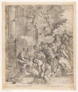 Adoration des mages - Pietro Testa