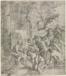 Adoration des Mages, 1636-1638 - Pietro Testa