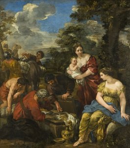 Laban cherchant ses idoles - Pietro da Cortona