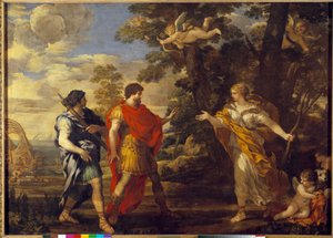 Vénus en chasseresse apparaît à Énée - Pietro da Cortona