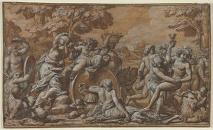 Bacchanale, 1600s - Pietro da Cortona