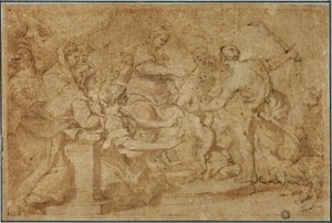 Le jugement de Salomon - Pietro da Cortona